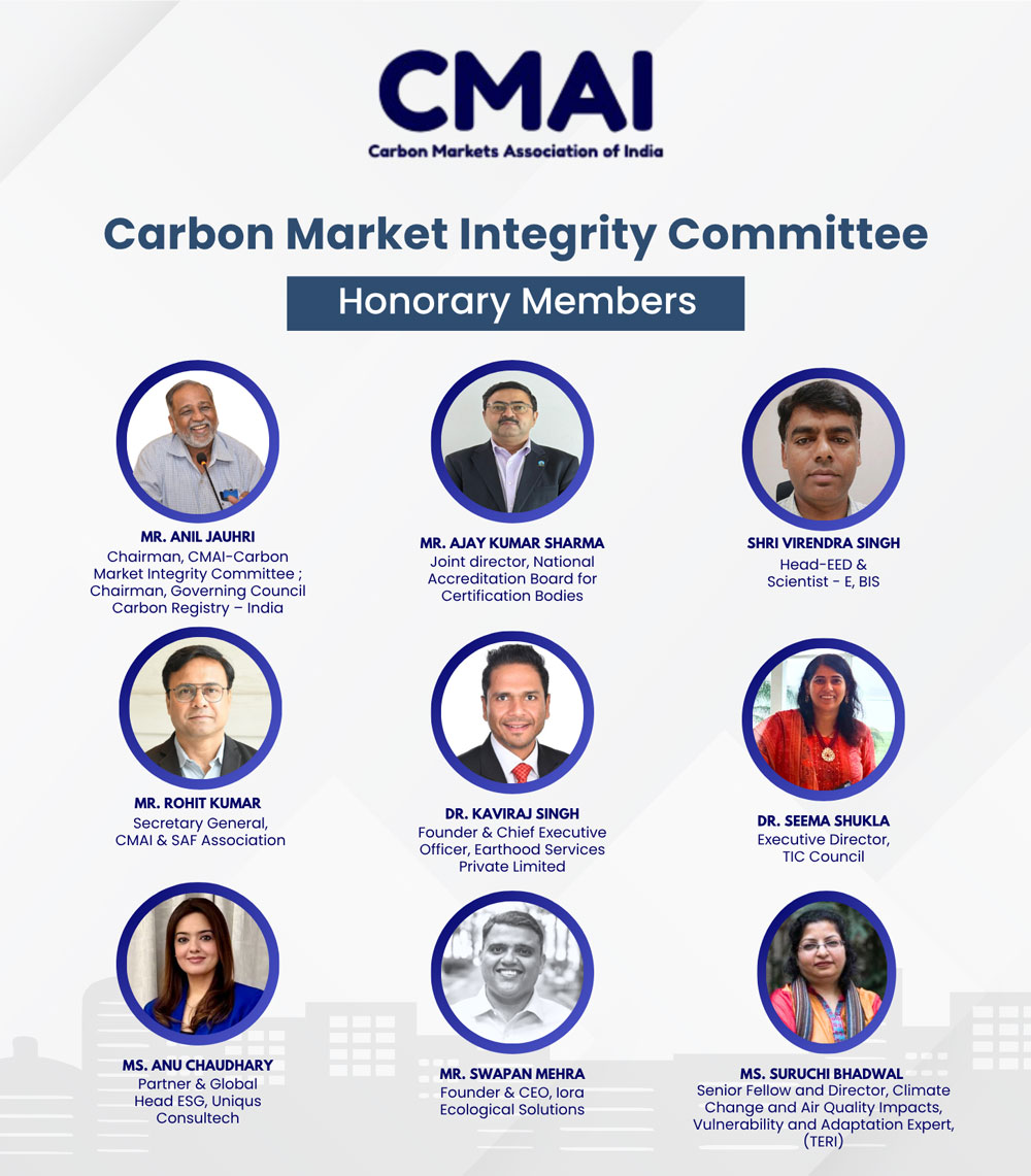 Carbon Market Integrity Committee Members